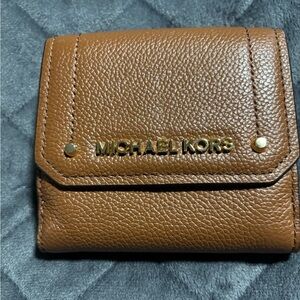 Michael Kors Tan Leather Wallet